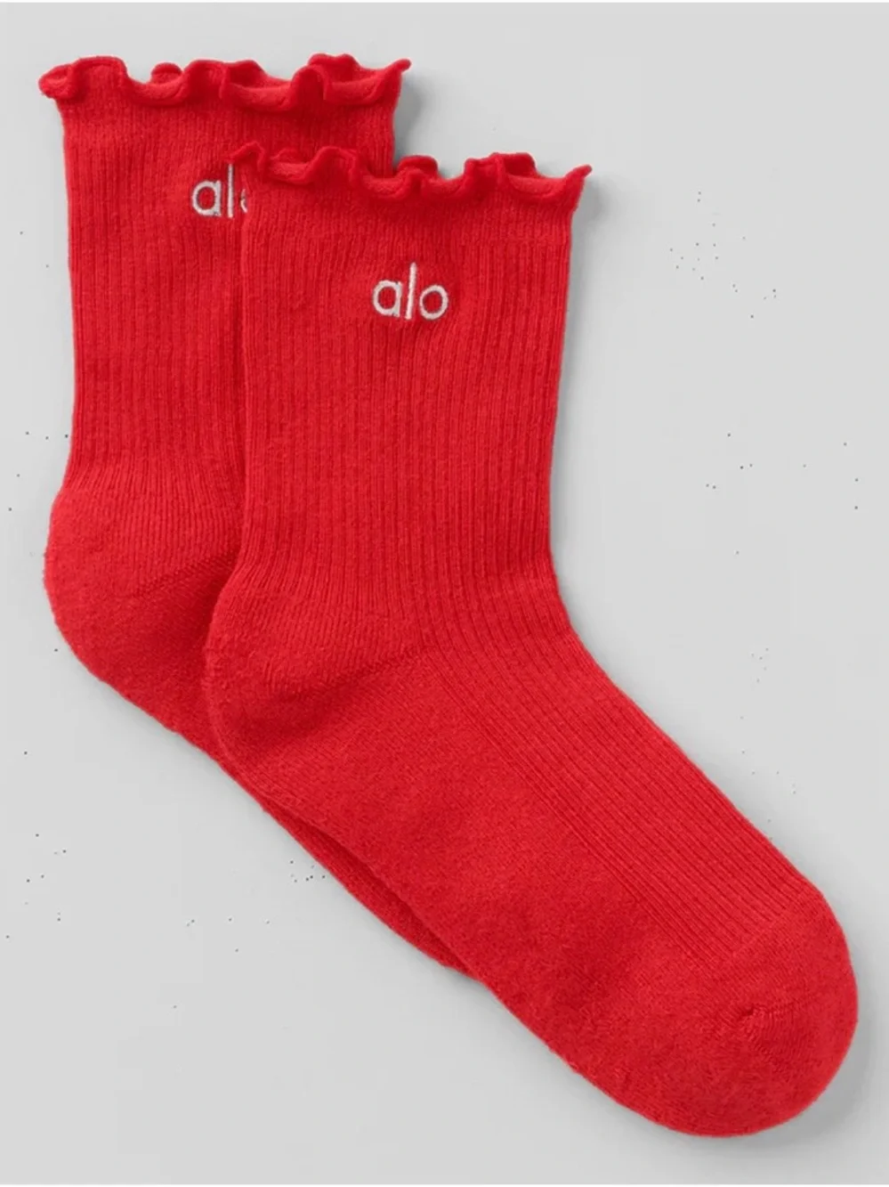 Alo Yoga Women's Lettuce Edge Sock